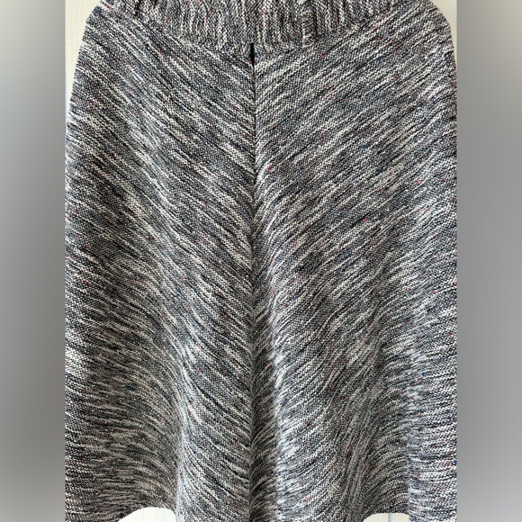 WORTHINGTON BOUCLE TEXTURE MIDI SKIRT Size 6 Womens Belted 30" Waist Nubby Tweed - Picture 7 of 8